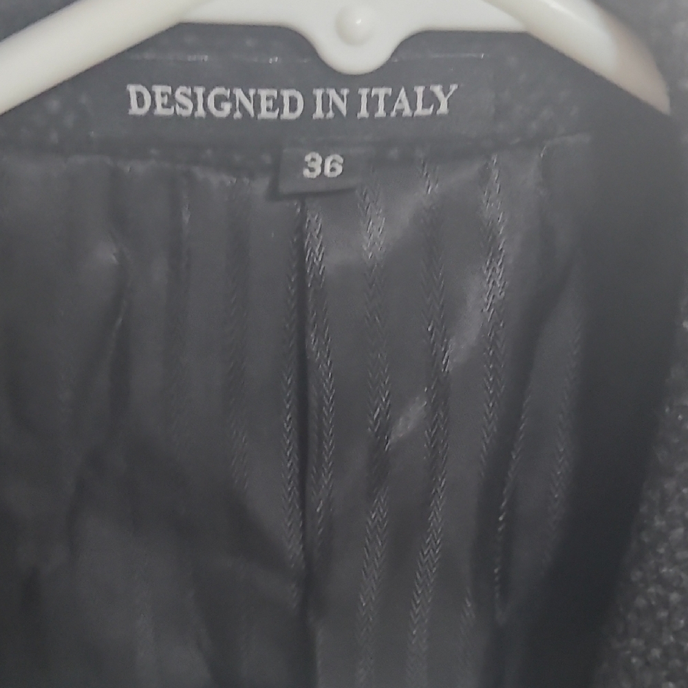 Classic Black Men's Sport Coat Blazer - Picture 2 of 12
